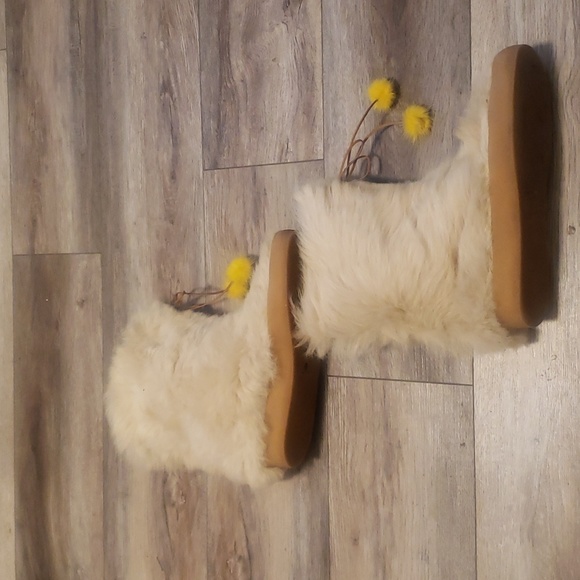 Kate Spade Genuine Leather and Fur Booties - size 10 - Picture 5 of 9